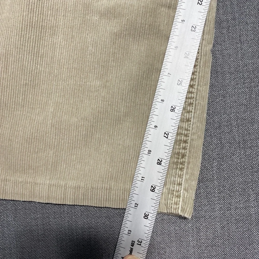 Eddie Bauer Mens Tan Corduroy Pants Original Fit‎ 100% Cotton W40 L32 Fall 08